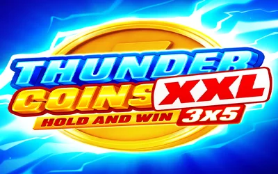 Thunder Coins XXL: Hold and Win social slot interface