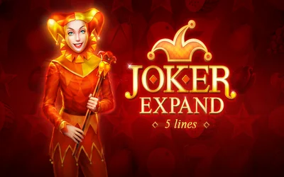 Joker Expand: 5 Lines social slot visual